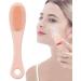 Silicone Facial Scrubber | Handheld Finger Gentle Facial Scrubber | Space Saving Face Wash Brush for Travel Soft Face Cleansing Brush for Cleansing Rowces Lotus Root Powder - Buy Online on GoSupps.com
