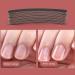 Scalewbin 10 Double Sided 100/180 Grit/Bana Na Curved Nail Files Uk Emery Board - Buy Online on GoSupps.com