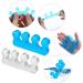 Molain 4 Pack Silicone Toe Separator for Feet Gel Nail Polish Toe Spacers for Men and Women Straighteners and Correctors for Overlapping Toes Bunions Hammer Toe Foot Pain Relief Style C - Buy Online on GoSupps.com