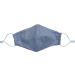 LOFBAZ Adjustable Washable Cloth Face Coverings with Nose Wire & Filter Pocket - Polka Dots Grey for Adults & Kids - Buy Online on GoSupps.com