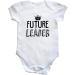 Hippowarehouse Future leader baby vest bodysuit (short sleeve) boys girls