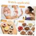 Lot De 10 Bols Transparents En Verre De 7 5 Cm Pour M lange De Masques Faciaux Bol De Rangement Pour Huiles Essentielles Usage Cosm tique Domicile - Buy Online on GoSupps.com