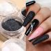 6 Color Nail Glitter Powder - Black White Dust Sugar Powder for French Manicure Decorations - Buy Online on GoSupps.com
