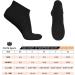 FitsT4 3MM Neoprene Water Socks - Anti-Slip Beach Swim Socks - Black Medium (Men 8-9 Women 9-10) - Buy Online on GoSupps.com