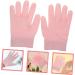 Ipetboom 1 Pair Elegant Black Bows Hand Peel Mask Exfoliating Moisturizing Hand Irish Accessories for Women Hand Moisturizer Gloves Gel Moisturizing Gloves Pink Hand Mask Care - Buy Online on GoSupps.com
