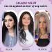 Runature Keratin Extensions - Real Hair U Tip Fusion Extensions 40cm 16 Inch Light Blue Bonding - 20g 25 Strands #Blau - Buy Online on GoSupps.com