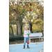 Xinlinke Colorful Climbing Rope Ladder with Platforms - Kids Indoor/Outdoor Swing Set Accessory - Buy Online on GoSupps.com