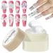 3D Nail Gel - Solid Nail Gel Manufacturer Non-Stick Nail Sculpting White 3D Stamping Nail Sculptures and Easy | Hand-Sculpting Pearl of