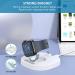 for Apple Watch Charger - 2 in 1 Wireless Watch Charger Portable Charging Stand with Charging Cable Compatible with iWatch Series 8/7/6/5/4/3/2/SE - Charging Dock Station for AirPods 1/2/3/Pro White - Buy Online on GoSupps.com