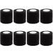 BQTQ 8 Rolls Cohesive Bandage 2 Inch Self Adherent Sport Wrap Tape Stretch Bandage Wrap Athletic Tape for Human and Animals Ankle Sprains Swelling Black Black 2 Inch