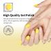 Venalisa 12ml Milky Yellow Gel Nail Polish - Soak Off UV LED Natural Nail Art Manicure - French Gift 0.43oz - Buy Online on GoSupps.com