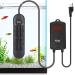 hygger Fully Submersible Aquarium Heater with External Temperature Display Controller Upgraded Double Tubes Quartz Heating Element 800W for 80-190 Gallon Suitable for Marine and Freshwater Tank 800W for 80 190 Gallon