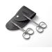 BEZOX 2 Piece Professional Nail Scissors Set - Extra Sharp Curved & Straight Blades in Dark Silver for Manicure & Pedicure - Buy Online on GoSupps.com