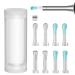 BEBIRD Ear Wax Removal Original Replacement Ear Spoon  4 Pcs Silicone Ear Spoons  4 Pcs PC Ear Spoons and 1 Alloy Screw Ring  Great Ear Spoons Accessories for C3/C3 Pro X17 Pro M9 Pro A2 B2 Pro K10 Transparent