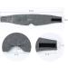 Handmade Cotton Sleep Mask Blackout - Adjustable Comfortable Eyeshade for Sleeping - With Travel Pouch - Grey - Buy Online on GoSupps.com