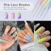 TEOYALL Double Ended Nail Art Brushes - 5 PCS Painting Tools, Fine Liner Brushes, Dotting Pens - Multicolor - Buy Online on GoSupps.com