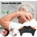 Facynde Shoulder Warmer Wrap | Comfortable Neck & Shoulder Wrap for Women | Thick Dark Gray Nursing & Relaxation Accessory - Buy Online on GoSupps.com