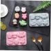 MAGICLULU 10 Pcs Baking Cake Mold Chocolate Mold Candy Chocolate Owl Soap Molds Silicone Mold Silicone Soap Animal Cookie Silicone Baking Mold Owl Candy Molds to Bake Silica Gel Tool 19.9x13.8cmx5pcs Pinkx5pcs - Buy Online on GoSupps.com