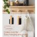 Wooden Nail Brush Set - 2Pcs Double Sided Hand and Nail Cleaning Brush - Eco Friendly Fingernail Brush for Home, Garden, and Salon Use - Bench Wood, Black Color - Buy Online on GoSupps.com
