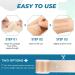 Silicone Scar Sheets Tape (1.6 x 60 Roll) - Professional Scar Removal for Surgical Scars, Keloid, C-Section, Burn, Acne - Brown - Buy Online on GoSupps.com