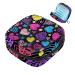 Storage bags for women's bandages colorful hearts portable menstrual pad bag panty lores tampons women's bandages storage holder for women school office