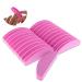 20 pieces for nails professional nail file 100/180 Grit polishing file fingernails buffer grinding blocks buffer for gelails washable double -sided nail files for nail studio and at home (pink)