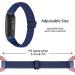 3 Pack Nigaee Elastic Nylon & Silicone Bands for Fitbit Inspire 3/2/HR - Breathable & Adjustable Replacement Straps for Women and Men - Buy Online on GoSupps.com