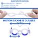 Black Motion Sickness Glasses - Fast Relief for Nausea & Vertigo - Buy Online on GoSupps.com