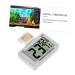 MipCase Multifunction Water Thermometer for Terrarium & Aquarium - Accurate Temperature Measurement Hygrometer ABS White 5.5x5x1.5cm - Buy Online on GoSupps.com