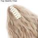 24" Corn Wave Ponytail Extension Claw Clip on Ponytails Wavy Curly Hair Extensions Jaw Pony Tail Hairpiece Bleach Blond 24inch (Pack of 1) Yaki-Bleach Blond - Buy Online on GoSupps.com
