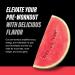Peak Performance Best Pre Workout Powder - Sugar-Free Energizing Blend with L-Theanine Beta-Alanine Betaine Anhydrous & B-Vitamins - Sweet Watermelon Flavor | International Shipping - Buy Online on GoSupps.com