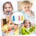 COOLHIYA 12Pcs Silicone Finger Toothbrush Set - Creative Toddler & Infant Oral Care Brush for Kids - International Shipping Available - Buy Online on GoSupps.com