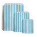 Sabco - 100 Blue Sweet Candy Striped Paper Bags 10 x 14" for Confectionary Party Favour Pick n Mix Wedding Sweets Gift Bag (100 10 x 14")