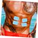 Partykindom 24 STK Abdominal Muscle Gel Pads & Belt - Ultimate Muscle Trainer Stimulator Replacement Gel Pads for Effective Abdominal Stimulation & Massage - Buy Online on GoSupps.com