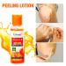 Vitamin C Peeling Lotion with Orange Extract - Nourishing & Hydrating Body Skin - 100g / 3.38fl. oz for Radiant Skin - Buy Online on GoSupps.com
