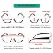 Eyekepper 5-Pack Women's Two Tone Reading Glasses +1.5 | Stylish & Comfortable Readers Mix Colors for All Occasions - Buy Online on GoSupps.com