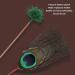 8pcs Ear Digging Spoon & Goose Feather Stick Set with Bamboo Handle - Buy Online on GoSupps.com