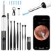 Ear wax removal Otoscope OneAMG 1920p HD-Ootoscope with 6 LED light IP67 waterproof ear endoscope wifi ear cleaner with camera ear cleaner for adults kindi iPhone iPad Android