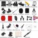 BMUUPY GoPro Hero 8 Black Accessories Kit - Waterproof Housing Case, Filter, Lens Screen, Chest Strap, Bike & Car Mount Set - Buy Online on GoSupps.com