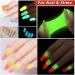 Glow in The Dark Pigment Powder  12 Colors Luminous Powder Epoxy Resin Pigment  Skin Safe Non-Toxic for Nails  Slime  Acrylic Paint  Halloween Fine Art and DIY Crafts (0.7oz Each Bottles) 20g/0.7oz  12COLOR - Buy Online on GoSupps.com