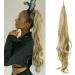 Ponytail Extension Flexible Winding Type Long Wavy Hair Magic Wand High Ponytail Fluffy Hair Extension Synthetic Wig 32-inch Ponytail Women Ponytail Hair Extension(12L) 32inches 12L - Buy Online on GoSupps.com