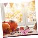 HOMSFOU 48 Pcs Artificial Pumpkin Mini Fake Pumpkins Pumpkin Model Simulation Pumpkin Decor Pink Fall Decor Decorative Pumpkins Lifelike Pumpkins Thanksgiving Foam Household Little Pumpkin - Buy Online on GoSupps.com