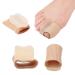 FeetCare Toe Spreader with Toe Sleeve Bunion Corrector Bunion Protector Sleeve Fabric Grip Toe Tubes Sleeves Soft Gel Corn Pad Protectors for Cushions Corns Blisters Calluses Valgus Correction | Product of Singapore (1pair) Free Size Unisex