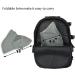 Mens Wide Brim Sun Hat with Neck Flap - Grey Safari Cap for Outdoor Activities | One Size - Buy Online on GoSupps.com