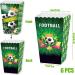 12-Piece Football Gift Box | Snack Bags Popcorn & Sweets for Birthdays Film Nights Carnivals & Weddings - Buy Online on GoSupps.com