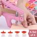 CENOZ 300 Sets T5 Plastic Snap Buttons with Pliers - Colorful Metal Snaps for Clothes Sewing, Crafting (PINK) - Buy Online on GoSupps.com