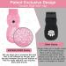 Expawlorian Non-Slip Dog Socks - Soft & Breathable Paw Protection for All Dogs | Adjustable Straps & Traction Control | Pink XS (4 Count) - Buy Online on GoSupps.com