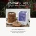 Buy Youth Scented Soy Candle - Peppermint Rose Absolute & Cypress Essential Oils | 6.5oz - 48 Hours Aromatherapy Stress Relief Fall Scents - Buy Online on GoSupps.com