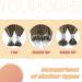 Youngsee Microring Extensions Real Hair 60cm - Brown to Blonde Loop Hair Extensions (P4/26 & P4/27) - 50g Quality Microring Hair Solutions - Buy Online on GoSupps.com