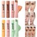 Concealer Stick Makeup | 6 Shades Full Coverage Concealer | Face Neutralizer for Finished Skin Types Natural Camoufle Blemishes - Buy Online on GoSupps.com